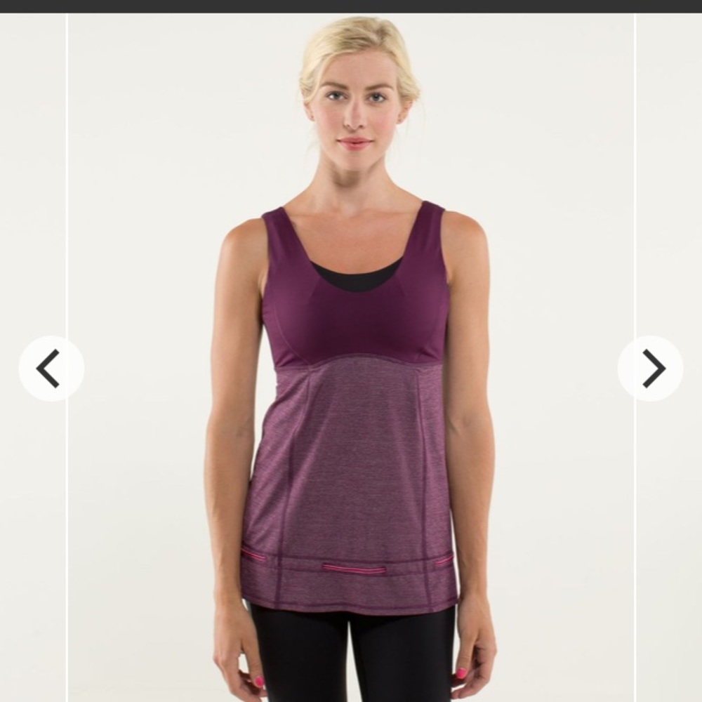 Lululemon athletica hustle and bustle tank! - Picture 1 of 10